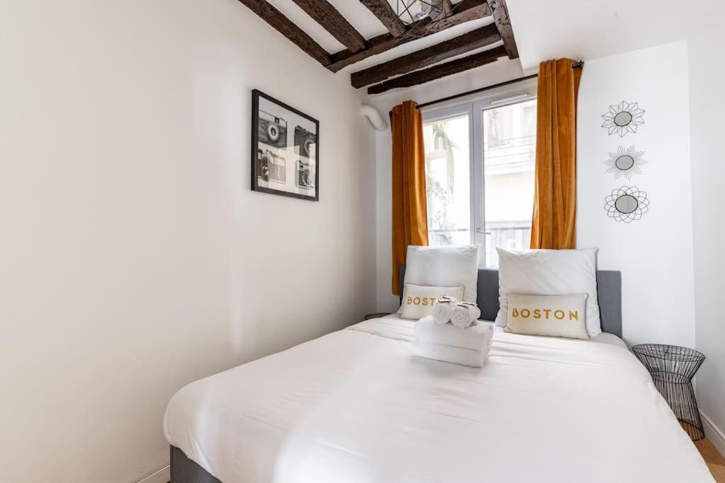 Grands Boulevards 22 : Appartement Cosy 1Br-4P Párizs Kültér fotó